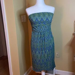 Jennifer Lopez strapless dress